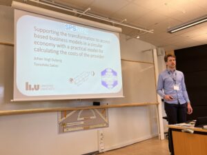 Presentation at the Swedish Production Symposium conference, April 23 – 26, 2024